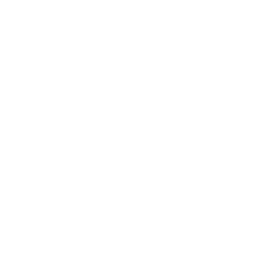 A simple line drawing of a square hot tub or jacuzzi filled with water, with a small waterfall feature on one side.